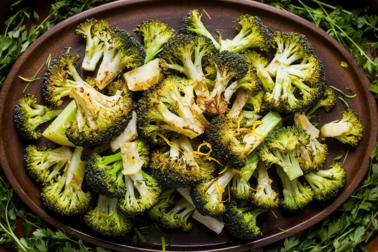 Garlic Parmesan Roasted Broccoli: A Crispy, Flavorful Side Dish
