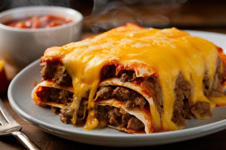 Beef Enchilada Casserole: A Crowd-Pleasing Comfort Food