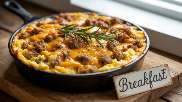 Classic Sausage and Egg Breakfast Casserole: A Comfort Food