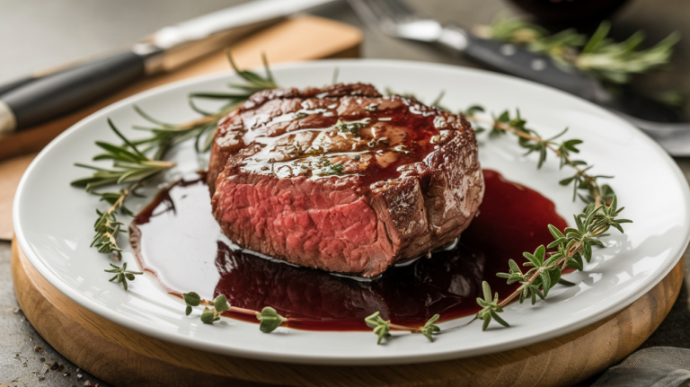 How to Prepare Perfect Filet Mignon with a Red Wine Reduction