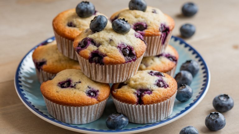 The Secret to Bakery-Style Blueberry Muffins at Home