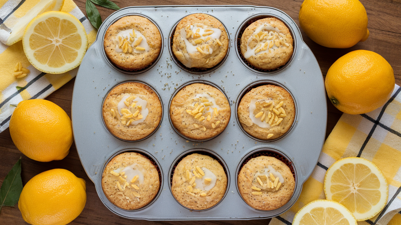 Lemon Poppy Seed Muffins: A Perfect Pairing for Tea