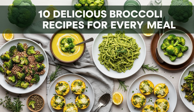 10 Delicious Broccoli Recipes for Every Meal