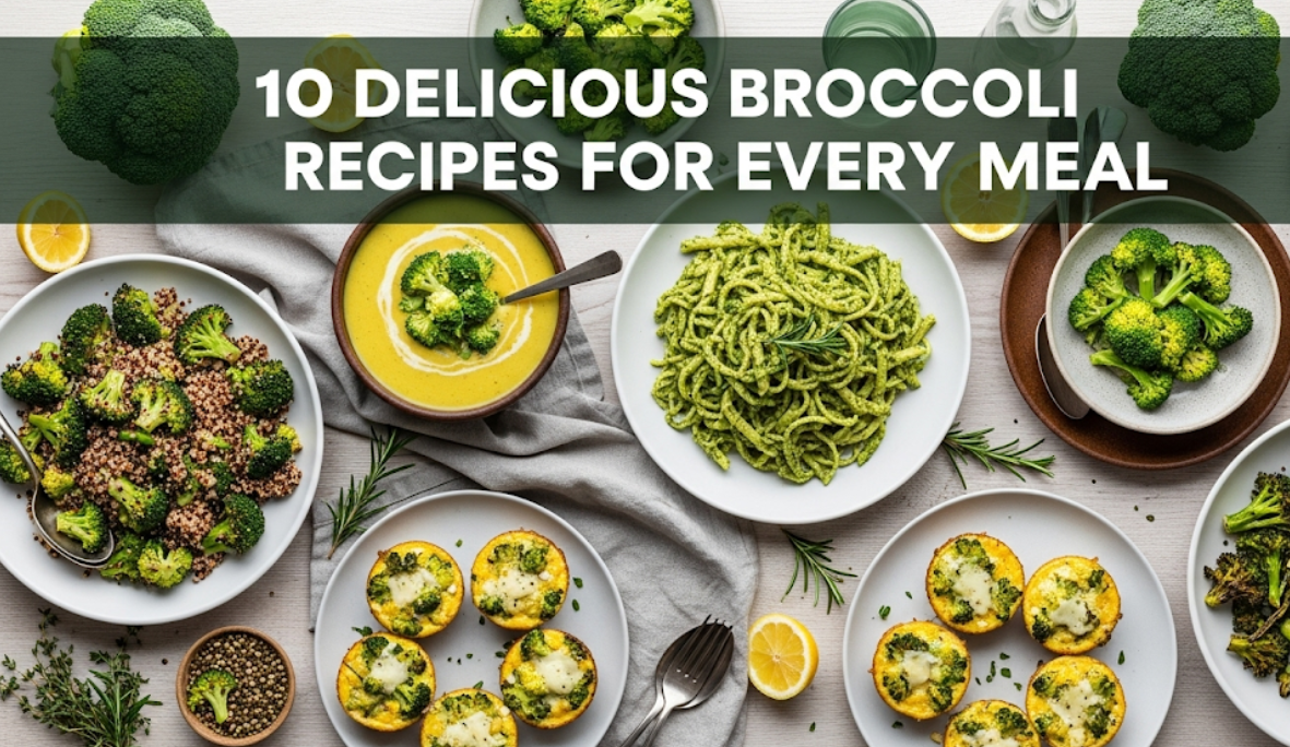 10 Delicious Broccoli Recipes for Every Meal