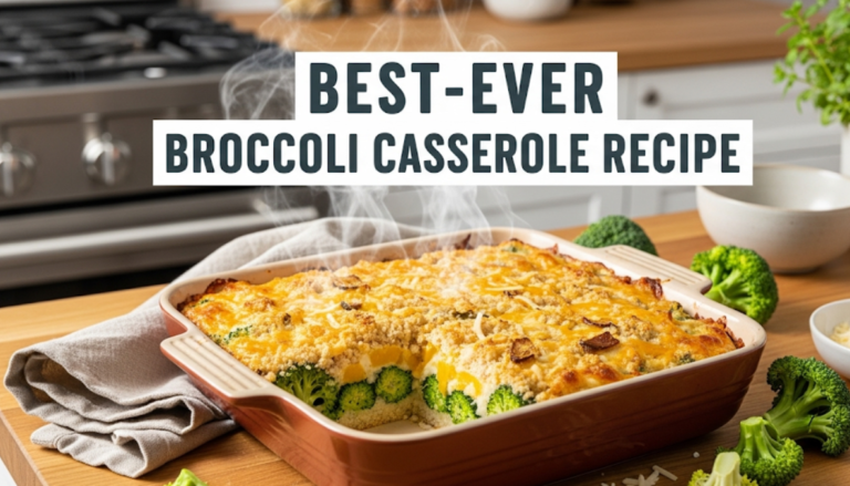 Best-Ever Broccoli Casserole Recipe