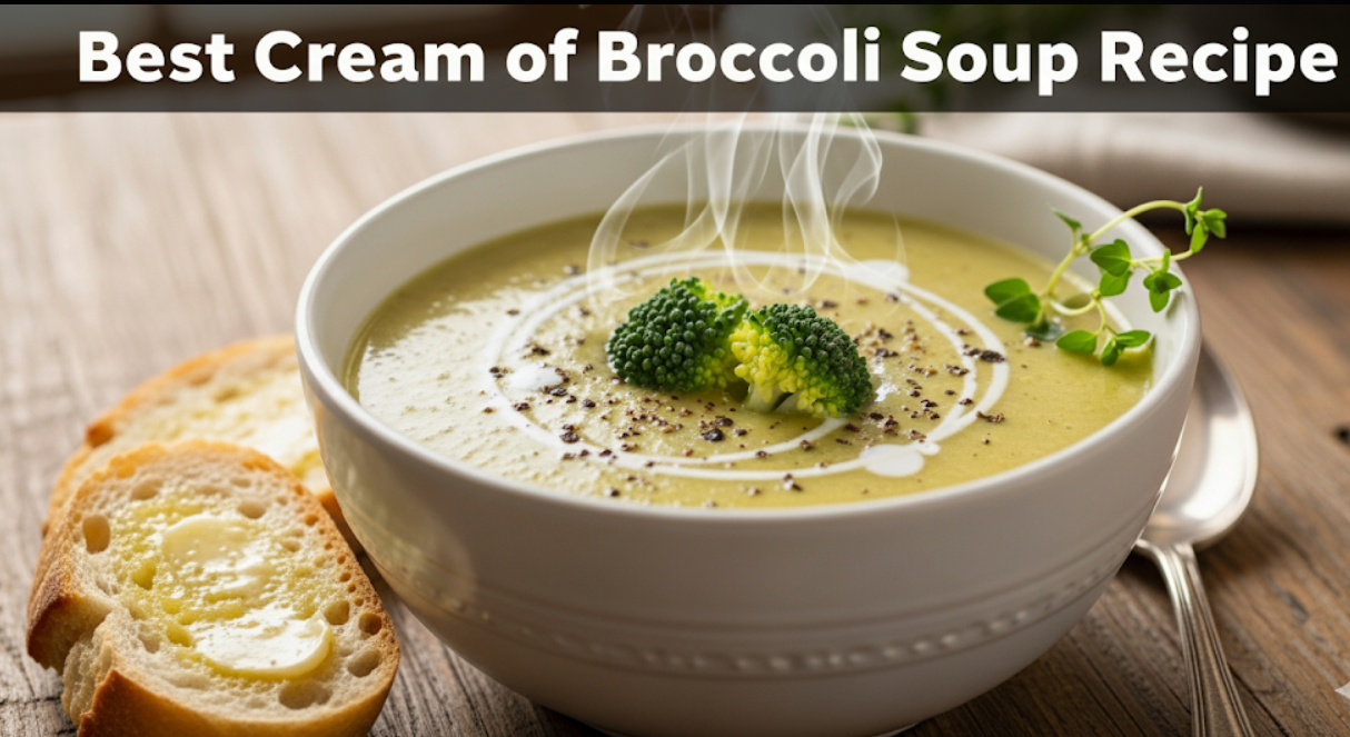 Best Cream of Broccoli Soup Recipe