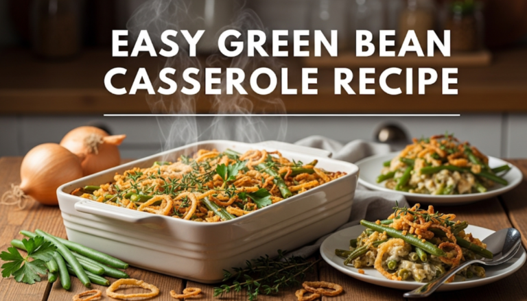 Easy Green Bean Casserole Recipe
