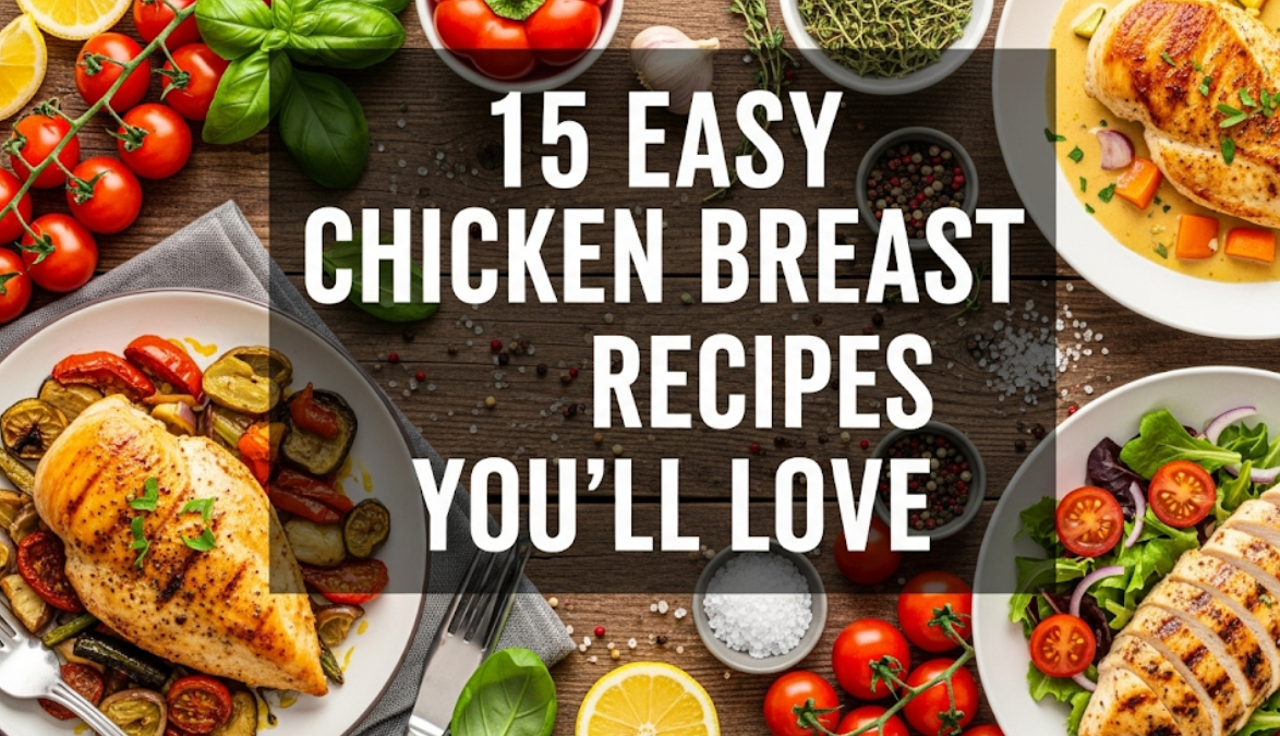 15 Easy Chicken Breast Recipes You’ll Love