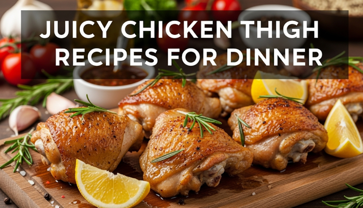 Juicy Chicken Thigh Recipes for Dinner