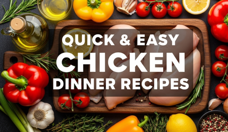 Quick & Easy Chicken Dinner Recipes