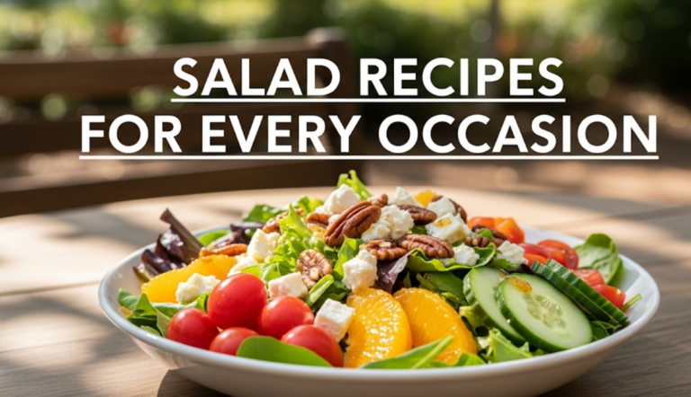 Salad Recipes for Every Occasion