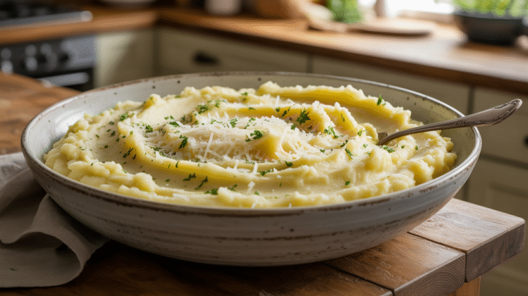 Parmesan Mashed Potatoes: Creamy and Totally Irresistible
