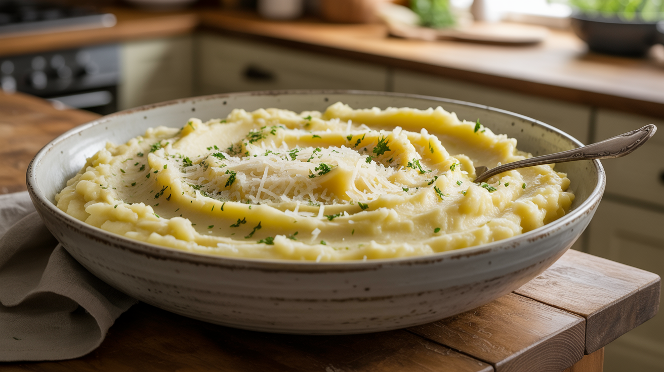 Parmesan Mashed Potatoes: Creamy and Totally Irresistible