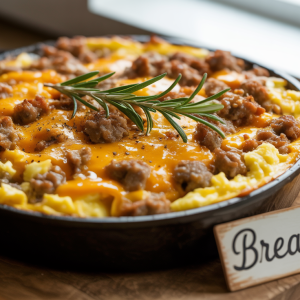 Classic Sausage and Egg Breakfast Casserole: A Comfort Food