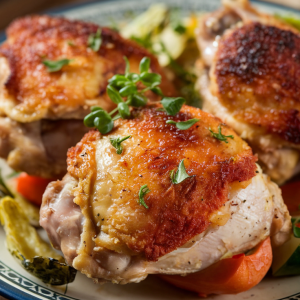 Crispy Baked Chicken Thighs: A Healthy Alternative to Fried