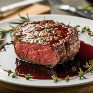 How to Prepare Perfect Filet Mignon with a Red Wine Reduction