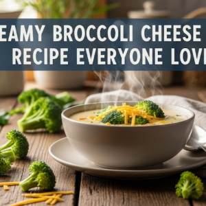 Creamy Broccoli Cheese Soup Recipe Everyone Loves