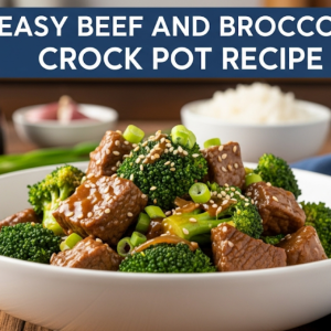  Easy Beef and Broccoli Crock Pot Recipe