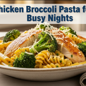 Chicken Broccoli Pasta for Busy Nights