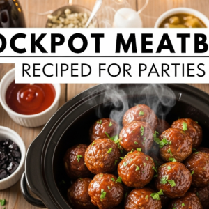 Crockpot Meatballs Recipe for Parties