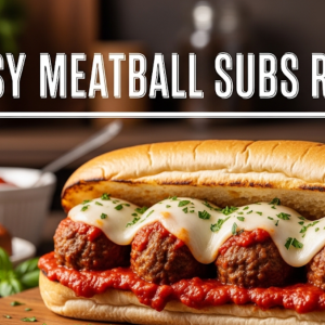 Easy Meatball Subs Recipe