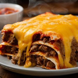 Beef Enchilada Casserole: A Crowd-Pleasing Comfort Food