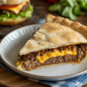 Best Homemade Cheeseburger Pie Recipe